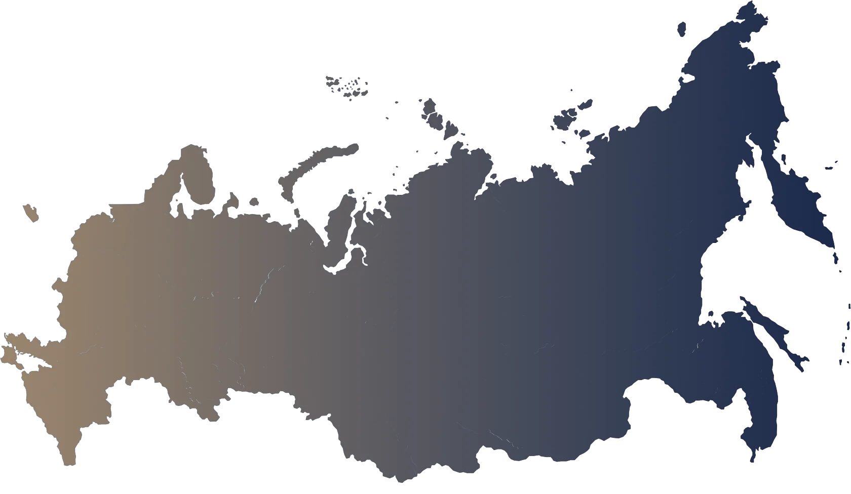 Карта работы компании «СТЭК» по всей России