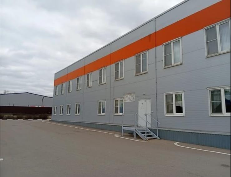 Кровля административно-бытового корпуса в зоне планируемой установки охладителя